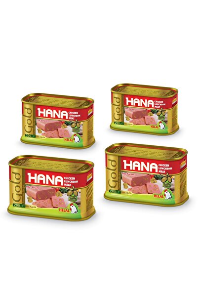 Hana Gold Zeytinli Piliç Salam 200 gr X 4 Adet