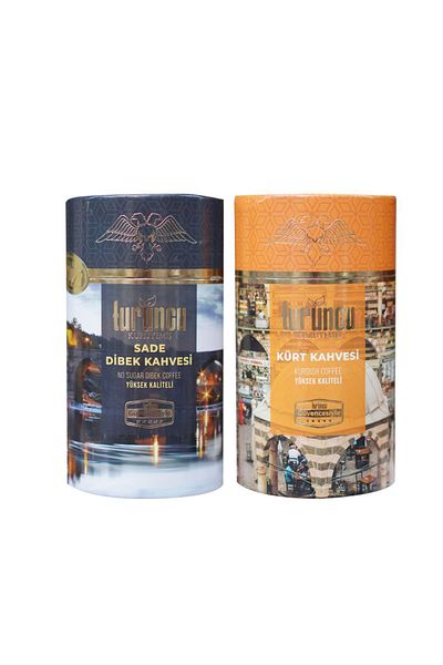 Turuncu Kuruyemiş Orange Kurdish & Plain Dice Coffee Mixi