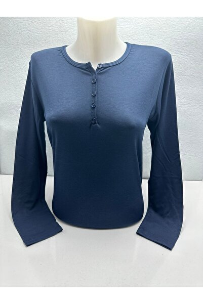 Ak Ench Cotton Summer Buttoned Lycra Cotton Women's Mother Combed Cotton