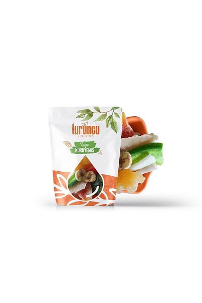 Turuncu Kuruyemiş Orange Mix Tropical Fruit 500 Gr