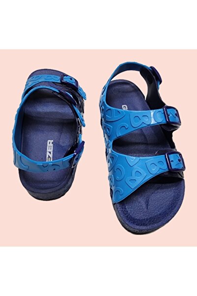 GEZER Daily Sandals with Double Buckles and Adjustable Letters - Sea, Beach, Pool