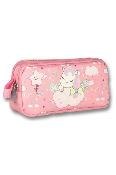 ÜMİT ÇANTA Cennec Primary School Bag and Pen Holder Set - Sparkling Wings