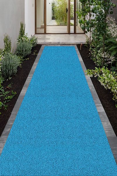 Paspas Yap Outdoor Water Absorbent Curly Mat - Apartment Garden, Door Mat
