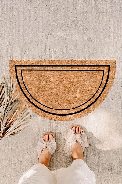 Paspas Yap Framed Unwritten Oval Door Mat Exterior Door Mat Mat Models Koko Mat Bristle Mat