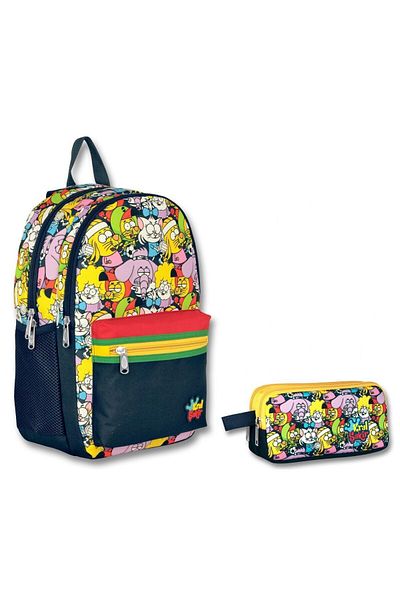 ÜMİT ÇANTA Boy's School Backpack - Ummit King Şakir Character Pen Holder Set