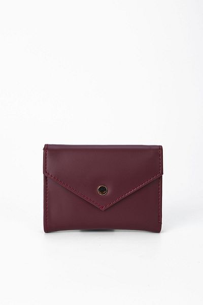 minebag Plic Mat Lui ZC114 Portofel Femei Roșu Claret