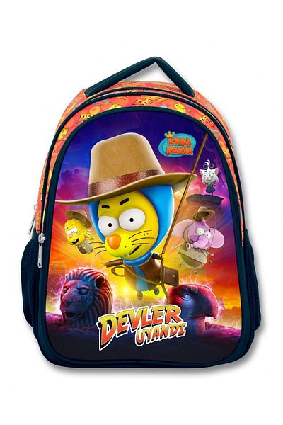 ÜMİT ÇANTA Boy's Primary School Set - King Shakir Giants Woke, Back and Lunch Bag