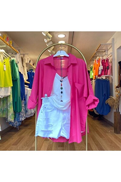 LARİSA COLLECTİON ŽENSKA KOMPLETNA KOŠULJA VELIKIH DIMENZIJA C Sa džepovima K...