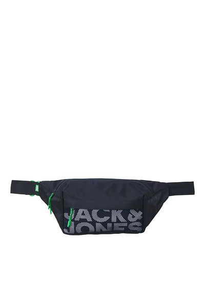 Jack & Jones Jack Jones Ashford Men's Mesh Bumbag - Navy Blue Waist Bag 12233476 -04