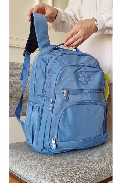 Just Polo unisex mega boy çok bölmeli okul sırt çantası
