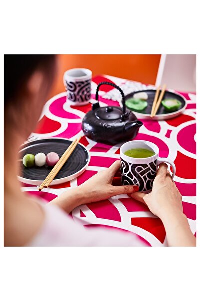 IKEA Sötrönn Mug, Black and White, 32 Cl