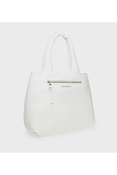 Steve Madden White Women's Tote Bag Hand Bags