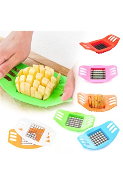 alpanya Yüksek Kalite Sebze Meyve Doğrayıcı Dilimleyici Kare Uzun Patates Dil...
