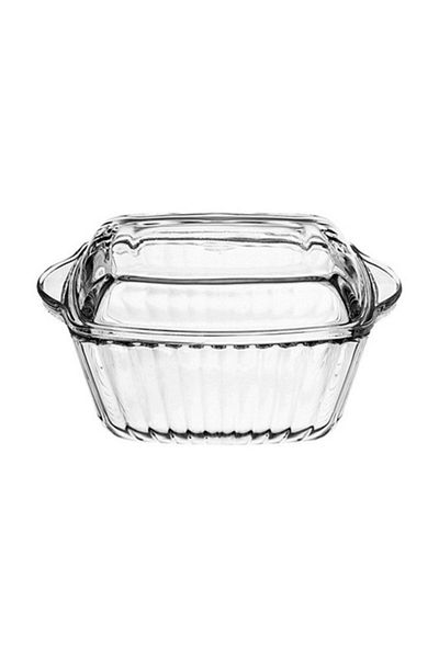 Paşabahçe Borcam Lid Square Pot 2600 Cc 59049
