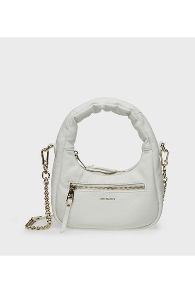 Steve Madden White Women's Shoulder Bag Hand Bags