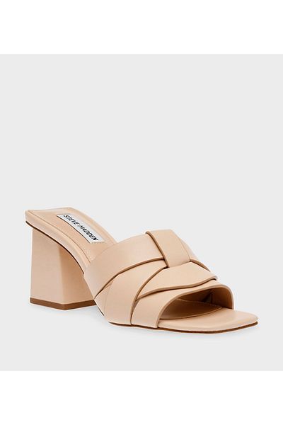Steve Madden Nude Women's Block Heels Sandals