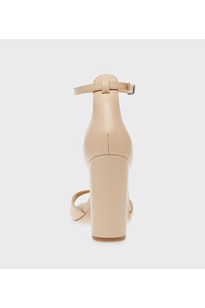 Steve Madden Beige Women's Heeled Sandals Sandals