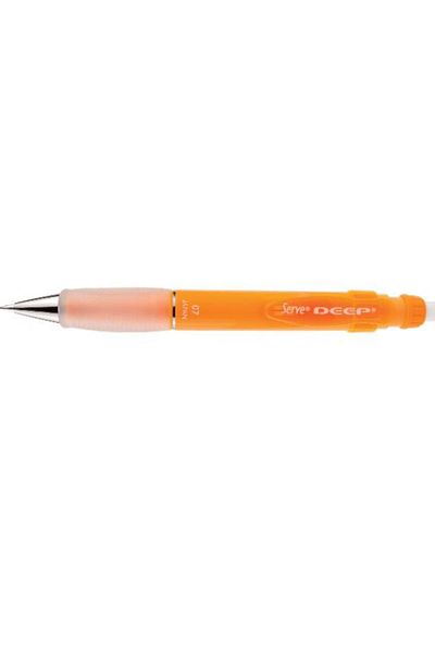 Serve قلم رصاص ميكانيكي عميق من Fos Orange مقاس 07 مم