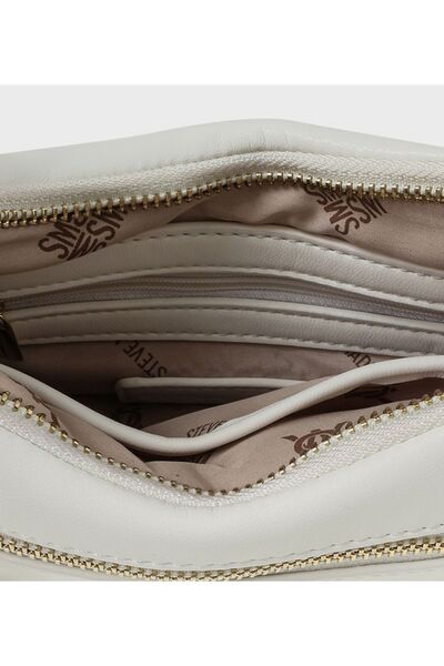 Steve Madden White Women's Shoulder Bag Hand Bags