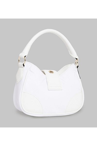 Steve Madden White Women's Shoulder Bag Hand Bags