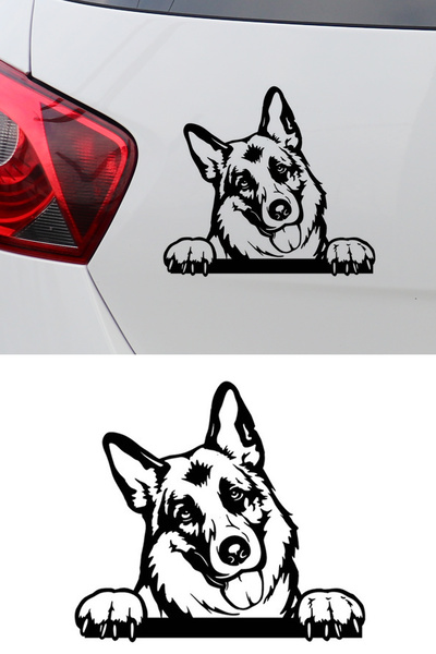 New Jargon ملصق نافذة السيارة الرسمي للكلب الراعي الألماني لأجهزة الكمبيوتر و...