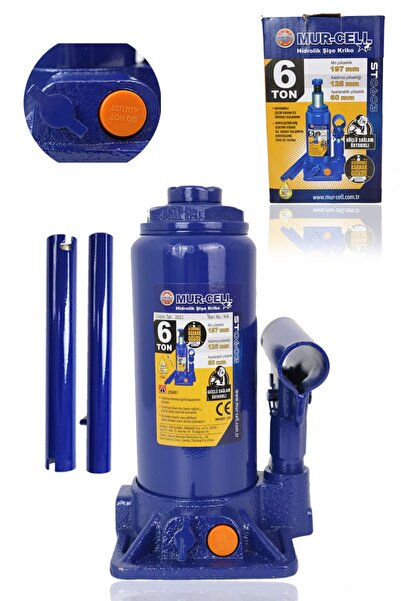 Mur-Cell MURCELL HİDROLİK ŞİŞE KRİKO 6 TON