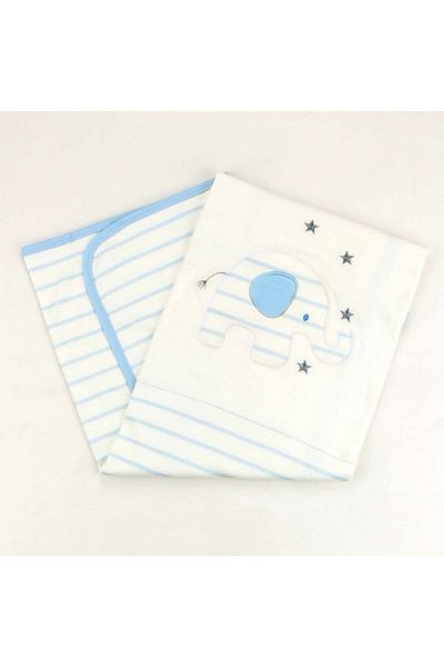 Sebi Bebe 80x85 Cm Elephant Baby Blanket - 9185