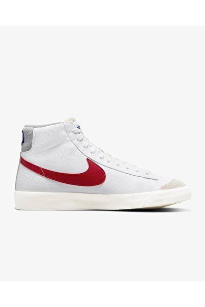 Nike Beyaz - Blazer Mid '77 Sneaker Erkek Ayakkabı Dh7694-100