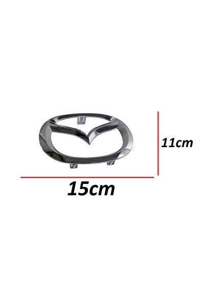 Genel Markalar Arma (logo-amblem) Mazda 3 2006-2017 Ön