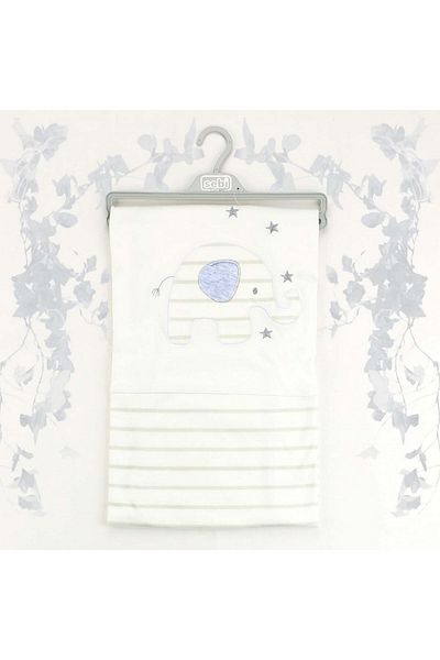 Sebi Bebe 80x85 Cm Elephant Baby Blanket - 9185