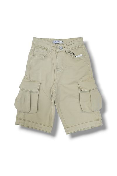Biberon Çocuk Giyim Jack & Lions 5/9 Cargo Pocket Lycra Double Leg Capri - Size Large Recommended