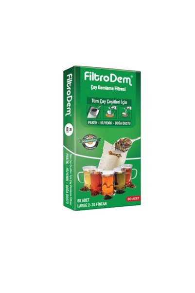 Genel Markalar Çay Demleme Filtesi( Çay Filtresi ) (l 2-10 Fincan) 80 Adet