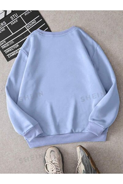 Machetta Hanorac oversize pentru copii cu imprimeu Duck