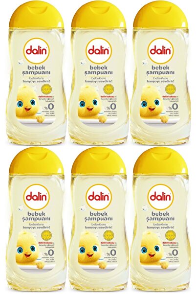 Dalin Bebek Şampuanı 200ml Klasik (6 LI SET)