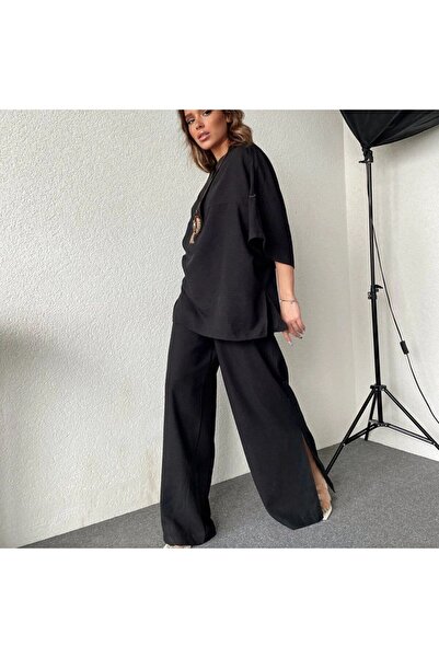 İLKCET MODA Cotton Women's Suit Necklace with Gift