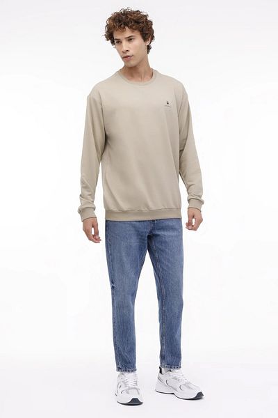 lumberjack ΦΟΥΤΕΡ ERKEK REGULAR FİT O YAKA SPOR MB SN75 K.BEJ