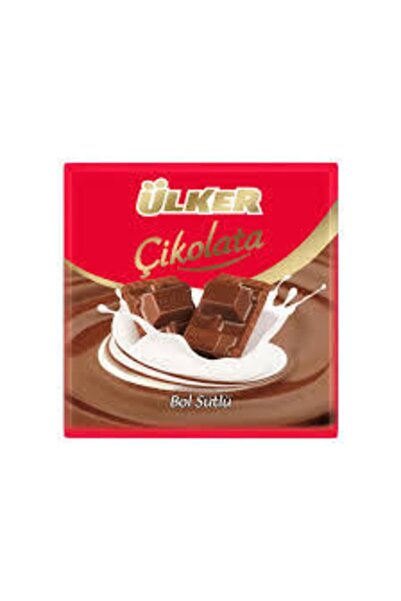 Ülker Bol Sütlü Kare Çikolata 60 Gx 6 Adet