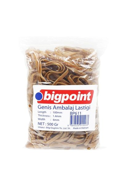 Bigpoint Large Packing Rubber 500 Gram Bag