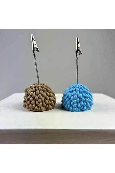 Melouro Lamb Note Holder Set of 2 (Light Blue-Paper Pouch)