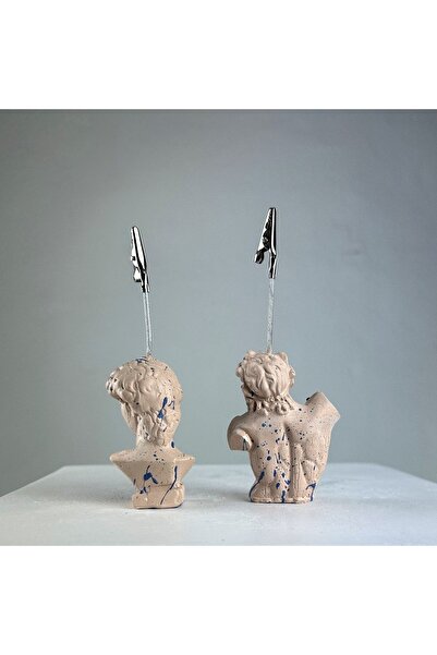 Melouro Cream Laocoon David Splash Note Holder Set of 2
