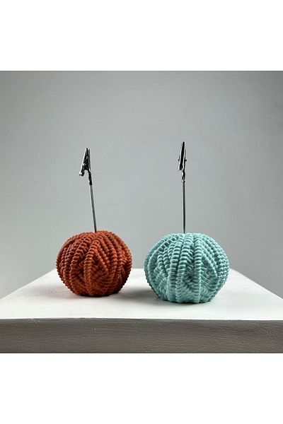 Melouro Yumak Note Holder Set of 2 (Terracota - Mint)