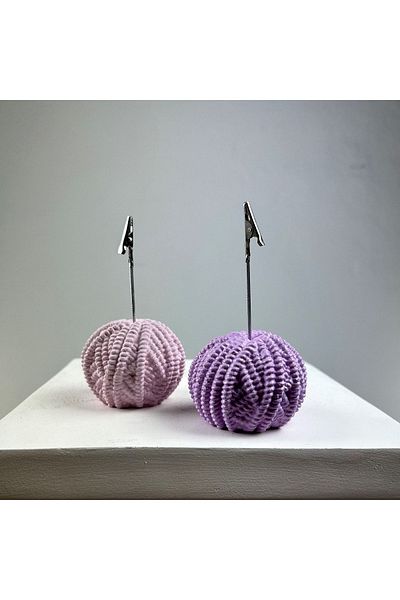 Melouro Yumak Note Holder Set of 2 ( Lilac - Pink )