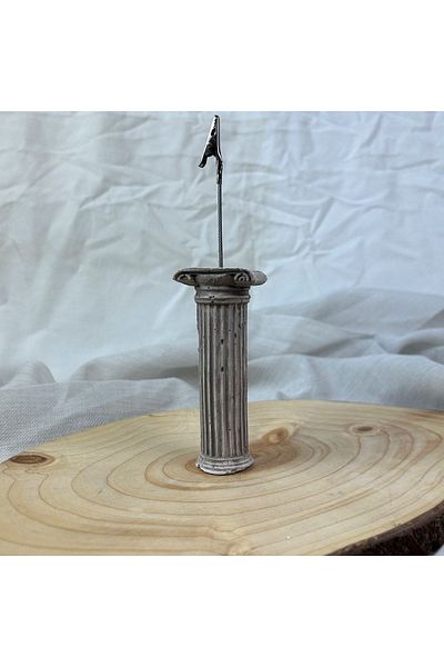 Melouro Mink Antique Ion Column Note Holder