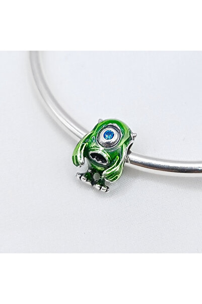 My Story Disney Pixar Mike Wazowski Gümüş Charm