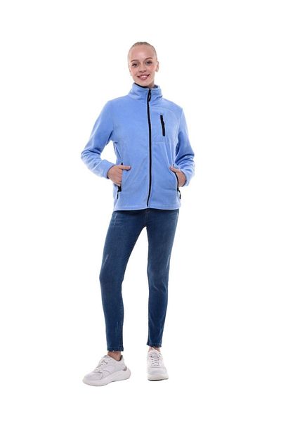 GENIUS STORE Magazin Jachetă sport cu 3 buzunare, cu fermoar complet, pentru femei, KDN-PLR32