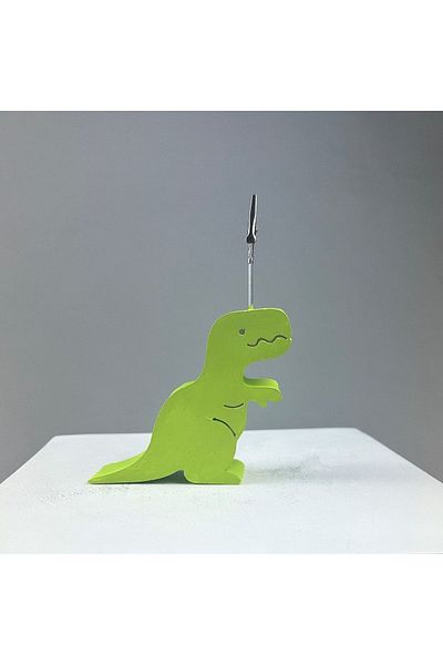 Melouro Green Tyrannosaurus Rex Dinosaur Note Holder