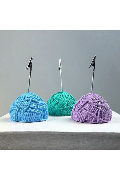 Melouro Ball Tuber Note Holder Set of 3 (Light Blue - Ice Green - Lilac)