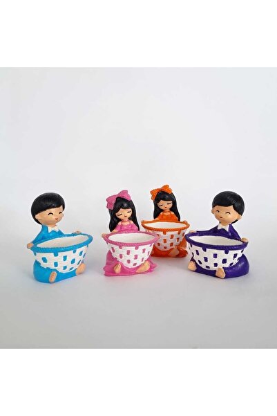 Mai Shop Bayrama Özel Ikramlıklar Lokumluk&şekerlik 4*lü (2 ERKEK 2 KIZ)