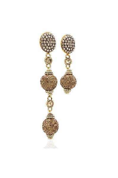 Bayemeyc GLORY CRYSTAL SALLANT EARRINGS