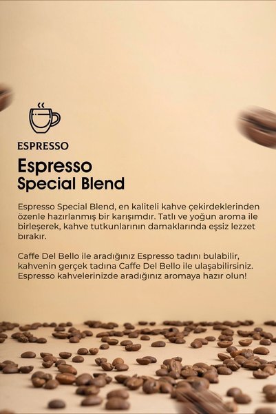 Caffe Del Bello Espresso Special Blend 1 Kg.(CORE OR MADE)